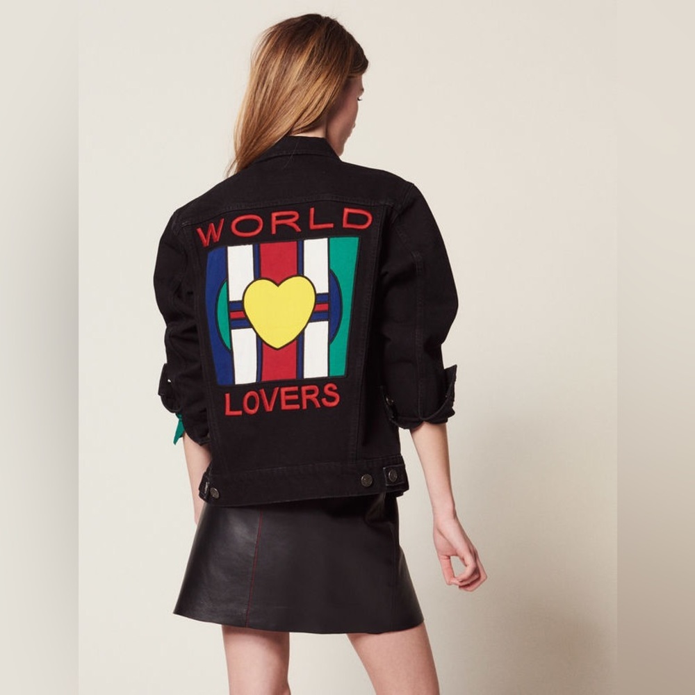 Sandro Denim Jacket